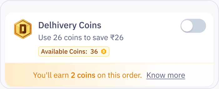 The coin card, iteration 2